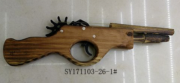 Steampunk Wooden Gun