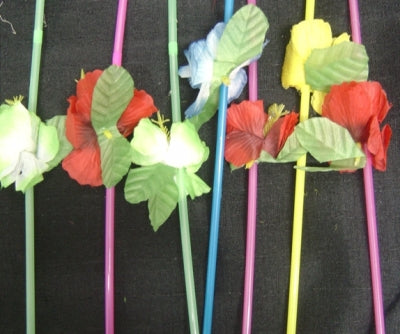 Flower Straws (12)