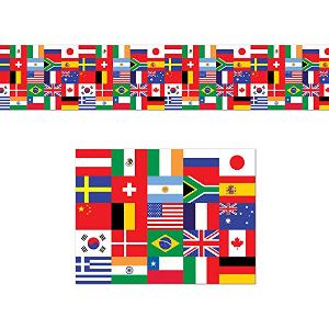 Mini International Flag CutOuts (10)