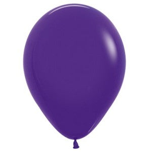Balloon - Latex Solid Violet 12 inch