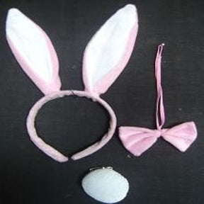 Bunny Set Pink &amp; White