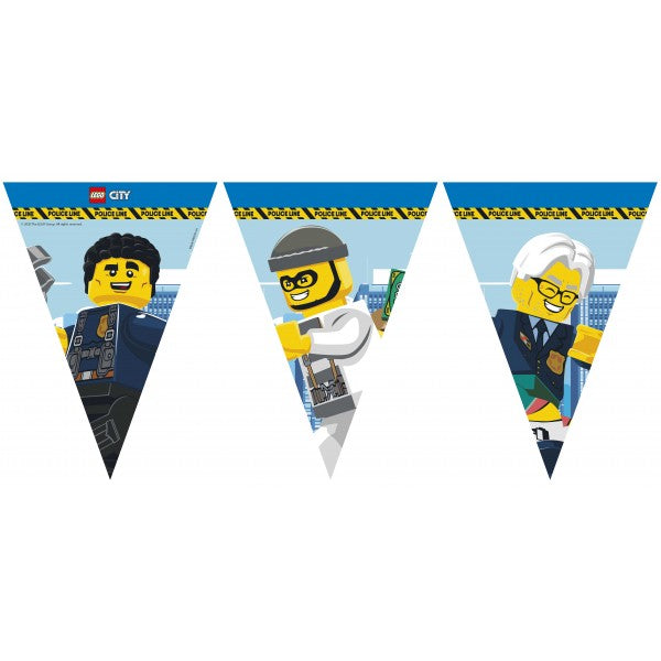 Lego City Flag Banner (9 Flags)