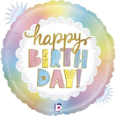 Foil Balloon Happy Birthday Opal