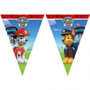 Paw Patrol Ready For Action - Flag Banner