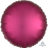 Foil Balloon Satin Luxe Pomegranate Circle