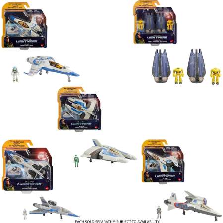 Lightyear Flight Scale Ships assorted