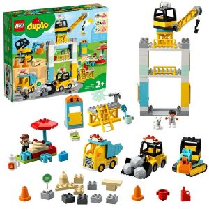 Lego Duplo Tower Crane &amp; Construction