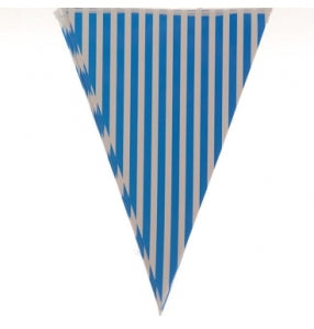 Bunting - Stripe Turquoise 2.5m