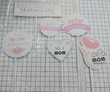 Cake Topper - Mothers Day 6pc