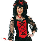 Top Mana black with red (sleeveless)