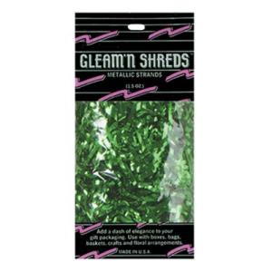 Gleam n Shreds - Metallic Green