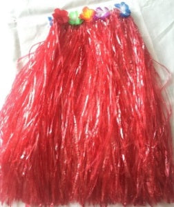 Hula Skirt 60cm Red