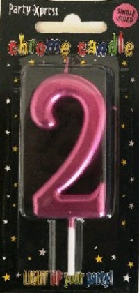 Candle - No 2 Chrome Pink