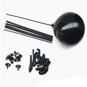 Balloon Sticks - Black (sold loose)
