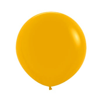 Balloon - Latex Solid Mustard 24 inch