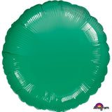 Foil Balloon Metallic Green Circle