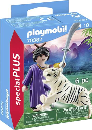 Playmobil Fighter with Tiger