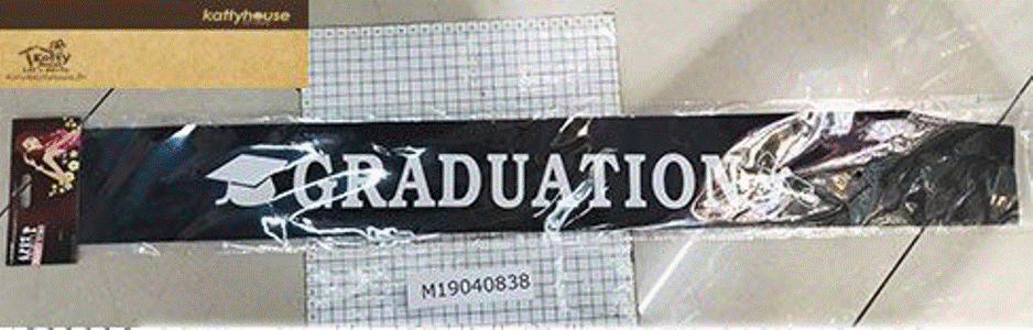 Sash - Graduation