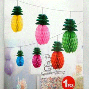 Garland with Hanging Pineapples (Height 30cm)