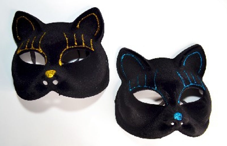 Mask Cat Satin Black