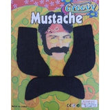 Hippie Moustache & Sideburns