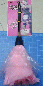 Pink Feather Duster