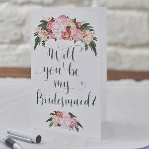Boho Cards &#39;Will You Be My Bridesmaid&#39; (5)