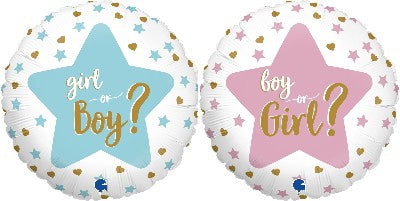 Foil Balloon Gender Reveal
