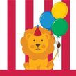 Circus Time - Beverage Napkins (16)