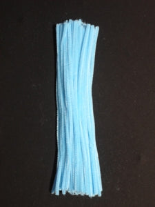 Chenille (Pipecleaner) 30cm Blue