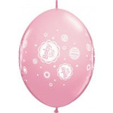 Link-O-Loon Balloon Baby Girl Dots