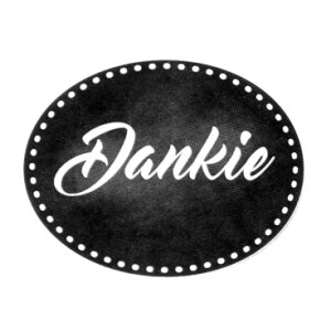 Stickers Dankie 4x3cm (24)