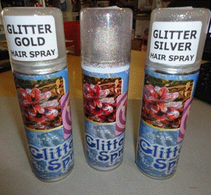 Hairspray Glitter Gold 160ml