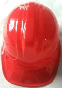 Construction Hat Plastic Red