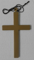 Monk's Cross 23cm Gold