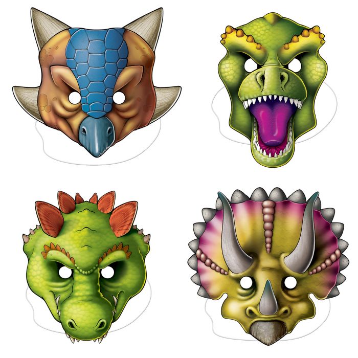 Dinosaur Masks (4)