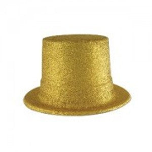 Top Hat Glitter Gold