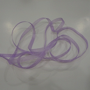 Ribbon - Organza Lilac 7mm pm (22m)