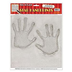 Star Handprints Peel