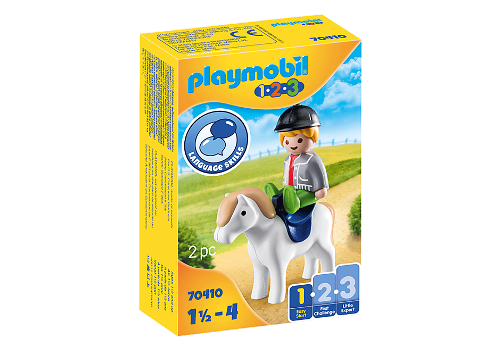 Playmobil Boy with Pony