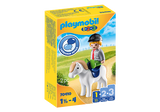 Playmobil Boy with Pony