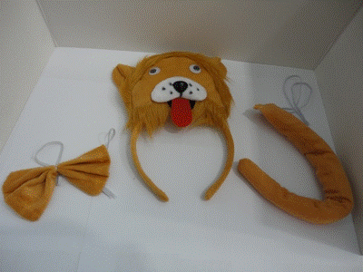 Lion Aliceband,Tail,Bowtie