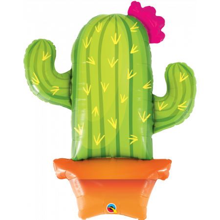 Foil Balloon Super Shape Potted Cactus 39inch