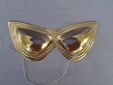 Mask Eyemask Plastic Wing Gold