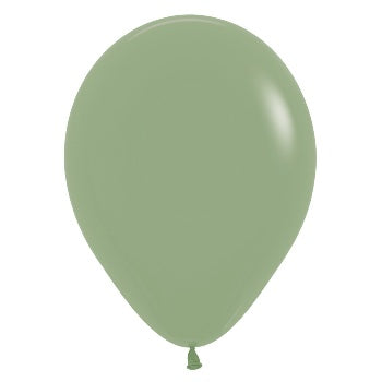 Balloon - Latex Solid Eucalyptus 12inch