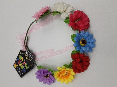 Headband Flowers Multcolour