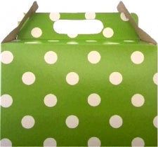 Party Boxes - Dots Lime Green (8)