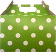 Party Boxes - Dots Lime Green (8)