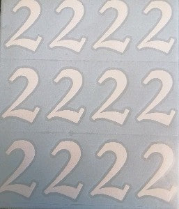 Balloon Sticker - White 2