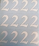 Balloon Sticker - White 2